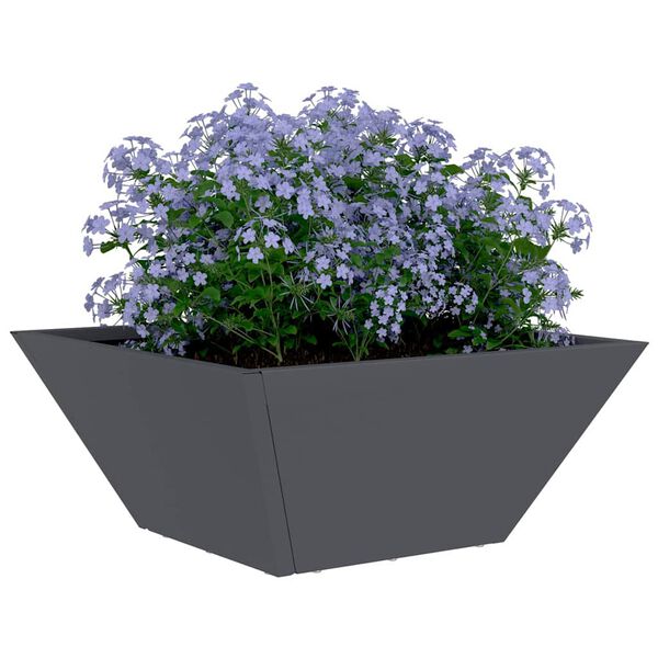 vidaXL Have Blomsterkrukke 5 pcs Antracit 35 x 35 x 15 cm