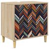 vidaXL Badev&aelig;relsesskab OMMEN Sonoma-eg 60 x 40 x 60 cm