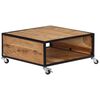 vidaXL sofabord 70x70x32 cm massivt akacietr&aelig;
