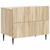 vidaXL Natskab Sonoma-eg 62 x 34,5 x 49,5 cm Konstrueret tr&aelig;