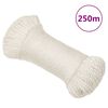 vidaXL arbejdsreb 3 mm 250 m polypropylen hvid