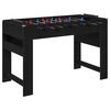 vidaXL Fodboldbord Sort Eg 125 x 60,5 x 80 cm Konstrueret tr&aelig;