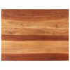 vidaXL bordplade 25-27 mm 70x90 cm massivt akacietr&aelig;