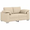vidaXL Sofa Sæt 2 pcs Creme 219 x 77 x 82 cm Stof