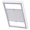 vidaXL pliss&eacute;gardin S06/606 hvid