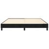 vidaXL Boxspring sengeramme Sort 180x200 cm Fl&oslash;jl
