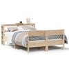 vidaXL sengeramme uden madras 140x190 cm massivt fyrretr&aelig;