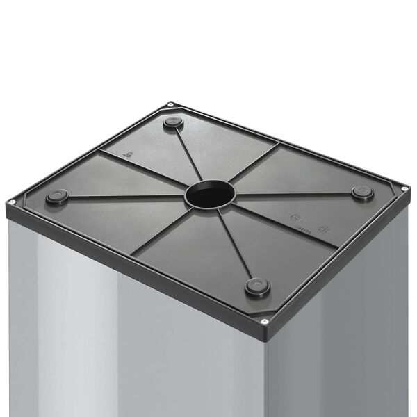 Hailo affaldsspand Big-Box Swing str. L 35 l s&oslash;lvfarvet 0840-121