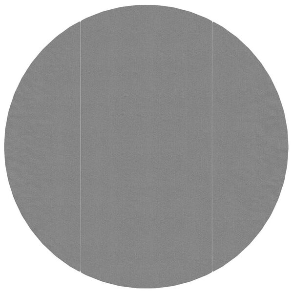 vidaXL poolunderlag &Oslash;366 cm polyester-geotekstil lysegr&aring;