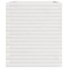 vidaXL plantekasse 110x60x72 cm massivt fyrretræ hvid