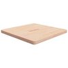 vidaXL firkantet bordplade 70x70x4 cm ubehandlet massivt egetr&aelig;