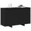 vidaXL Sideboard Sort 120 x 41 x 75 cm Konstrueret tr&aelig;
