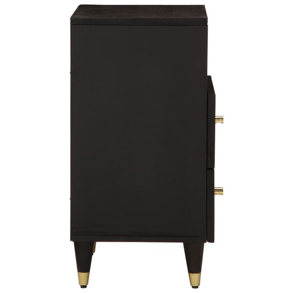 vidaXL sengebord 50x33x60 cm massivt mangotræ