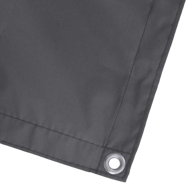 vidaXL balkonafsk&aelig;rmning Oxfod-stof HDPE 90 x 400 cm antracitgr&aring;