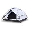 vidaXL 5-personers campingtelt kuppel quick-release m&oslash;rkl&aelig;gning hvid