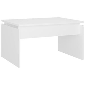 vidaXL sofabord 68x50x38 cm konstrueret tr&aelig; hvid