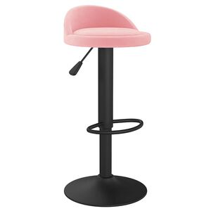 vidaXL barstol fl&oslash;jl pink