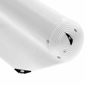 vidaXL Planteafd&aelig;kning med &oslash;jer 1x3 m PVC