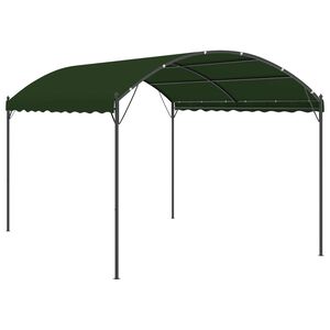 vidaXL Pavillon 4 x 3 x 2,6 m Gr&oslash;n Polyester og St&aring;l