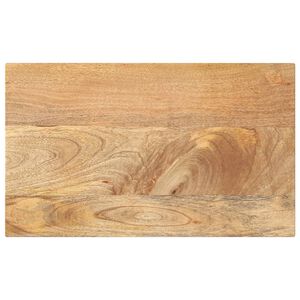 vidaXL bordplade 50x20x3,8 cm rektangul&aelig;r massivt mangotr&aelig;
