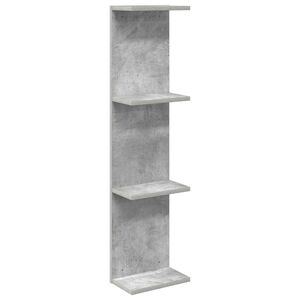 vidaXL V&aelig;ghylde Betongr&aring; 25 x 15 x 100 cm Konstrueret tr&aelig;