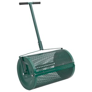 vidaXL g&oslash;dningsspreder 75L &Oslash;40x60 cm st&aring;l gr&oslash;n