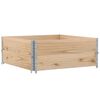 vidaXL pallerammer 2 stk. 100x100 cm massivt fyrretr&aelig;
