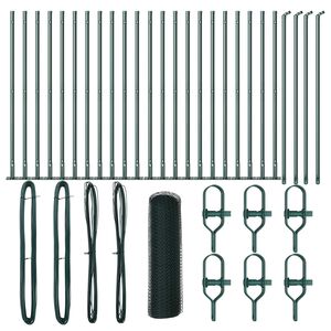 vidaXL Hegnsp&aelig;l Gr&oslash;n