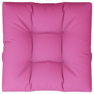 vidaxL pallehynde 70x70x12 cm stof pink