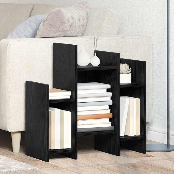 vidaXL Sideskab Sort eg 60 x 26 x 60 cm Konstrueret tr&aelig;