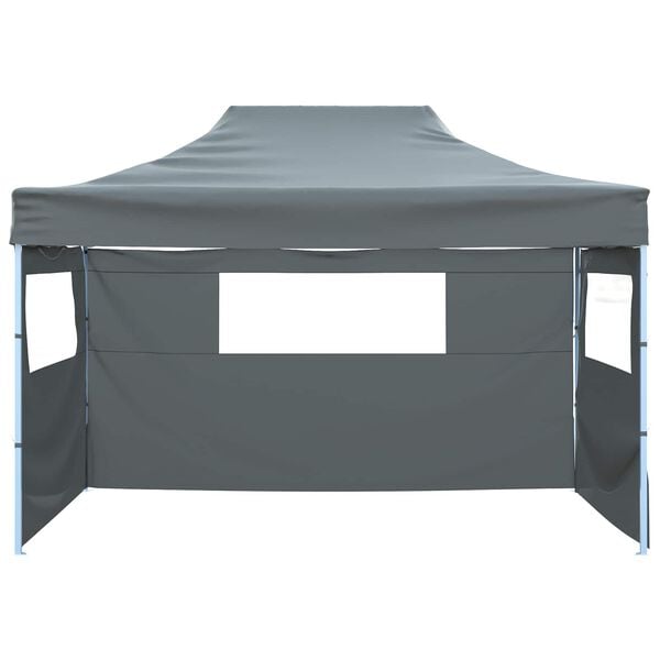 vidaXL Party Tent Antracit 280 x 410 x 315 cm Oxford stof