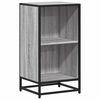 vidaXL bogreol 40x35x76 cm konstrueret tr&aelig; gr&aring; sonoma-eg