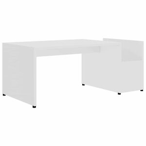 vidaXL sofabord 90x45x35 cm konstrueret tr&aelig; hvid