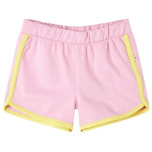 Shorts til b&oslash;rn str. 128 med kant lyser&oslash;d