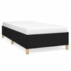 vidaXL sengeramme uden madras 80x200 cm stof sort