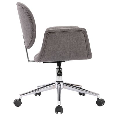 vidaXL drejelige spisebordsstole 6 stk. stof grå