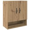 vidaXL V&aelig;gmonteret skab 60 x 31 x 70 cm Konstrueret tr&aelig; Artisan Egetr&aelig;
