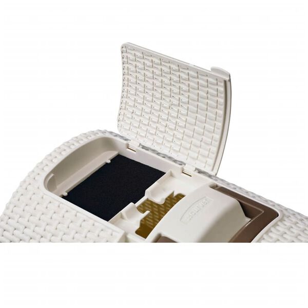 Curver kattetoilet 51x38,5x39,5 cm hvid 400462