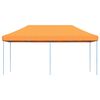 vidaXL Party Tent Orange 292 x 580 x 315 cm Oxford stof