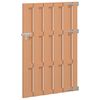 vidaXL Haveport 100 x 150 cm WPC og Aluminium Brun