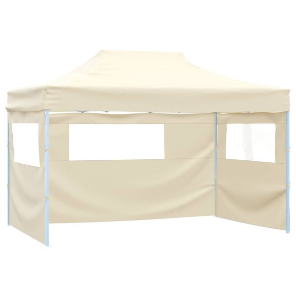 vidaXL Party Tent Creme 280 x 410 x 315 cm Oxford stof