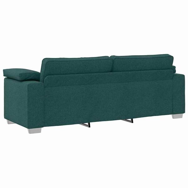 vidaXL Sofa 178cm M&oslash;rkegr&oslash;n Stof