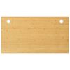 vidaXL bordplade til skrivebord 100x60x4 cm bambus