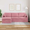 vidaXL Sofa Lyser&oslash;d Samlede dimensioner: 228 x 134 x 80 cm (B x D x H)
