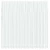 vidaXL Lace Gardin med gardiner Blomstret Hvid 200 x 400 cm Polyester