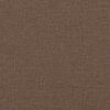 vidaXL Rygpude Brun 80 x 24 x 50 cm Stof