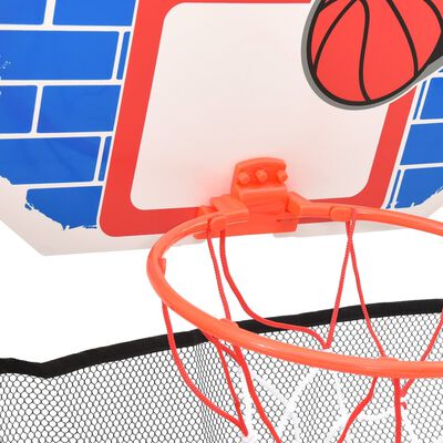vidaXL basketballsæt til børn multifunktionelt gulv og væg