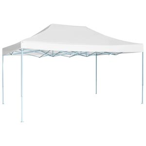 vidaXL foldbart festtelt 3x4,5 m hvid