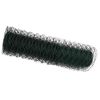 vidaXL Hexagon Hegn 0,5 x 100 m PVC Gr&oslash;n
