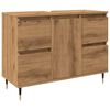 vidaXL badev&aelig;relsesskab 80x33x60 cm konstrueret tr&aelig; kunsteg